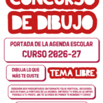 Concurso de dibujo: portada de la agenda del curso 2026-27